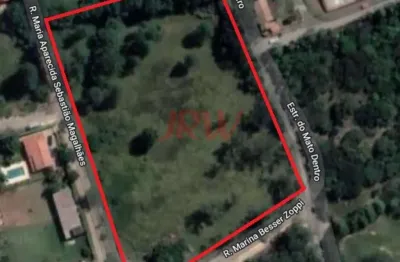 Área residencial a venda com onze mil metros quadrados na cidade de indaiatuba bairro mato dentro.