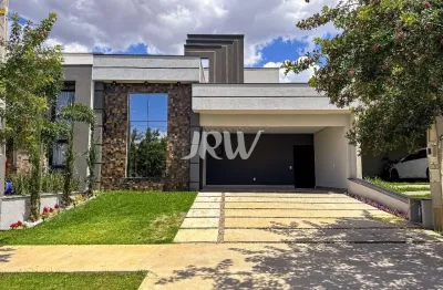 Casa térrea no condomínio jardins di roma na cidade de indaiatuba - sp  área do terreno 300 m² área construída 172,80 m²  casa moderna em condomínio f