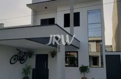 Sobrado a venda no condomínio residencial park real em indaiatuba sp