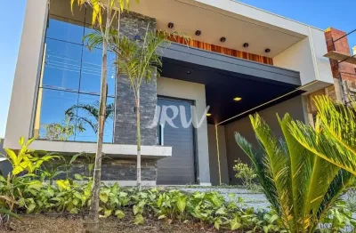 Casa a venda com 3 suites e área gourmet condomínio residencial bairro gran reserve indaiatuba sp