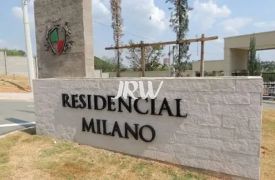 Terreno a venda na cidade de indaiatuba condomínio milano