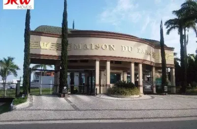 Ótimo terreno localização privilegiada com 760,00m² no condomínio fechado maison du parc condomínio com portaria 24 horas e ampla area lazer completa.