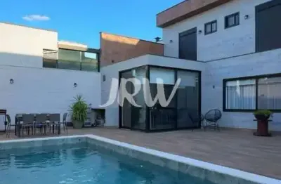 Sobrado a venda no condominio dona maria jose na cidade de indaiatuba - sp  área do terreno 350 m² área construída 266 m²  03 dormitórios, sendo: 	01