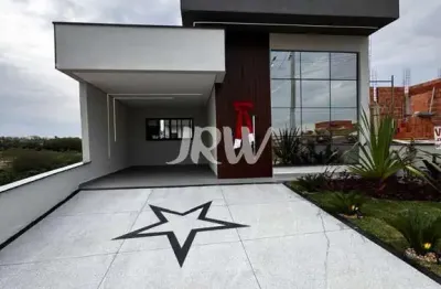 Casa moderna à venda no condomínio park vista real indaiatuba ? conforto, elegância e lazer completo!