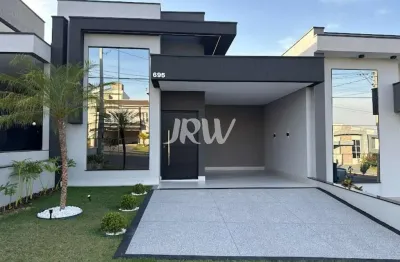 Casa térrea a venda no bairro vila rubens no condomínio gran reserve - indaiatuba sp  área de terreno:  161,63 m2 área de construção: 227,60 m2  desta