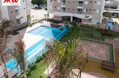 Apartamento com 2 quartos sendo um suíte ,cozinha com armários planejados, sala de jantar e estar, banheiro social, área de serviço com armário.