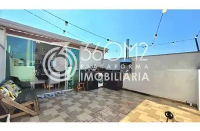 Cobertura para Venda em Santo André, Parque Novo Oratório, 2 dormitórios, 1 suíte, 3 banheiros, 1 vaga