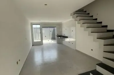 Sobrado para Venda em Santo André, Vila Pires, 2 dormitórios, 2 suítes, 3 banheiros, 2 vagas