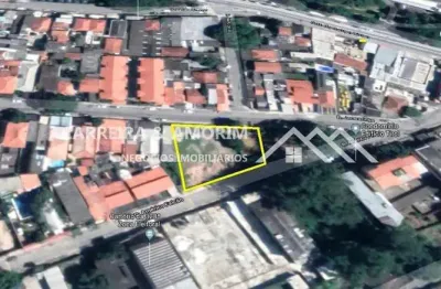 Terreno a venda com 1.150 m² no campo limpo, pirajussara, frente para 2 ruas, pronto para desenvolvimento dos mais variados projetos. vila pirajussara