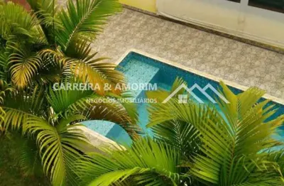 Casa a venda 492 m²,  6 dormitórios, 4 suítes, 8 vagas, casa toda avarandada, pomar, churrasqueira, piscina, alto padrão. fazenda da ilha. embu guaçu.
