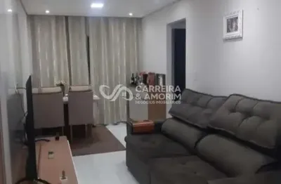 Apartamento à venda, 50m² - 2 dormitórios, sacada, armários planejados, condomínio com área de lazer, próximo a unasp, estrada de itapecerica