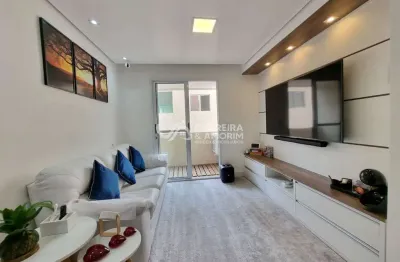 Apartamento a venda, 3 dormitórios, suíte, vários móveis planejados, 2 vagas de garagem. vila das belezas.