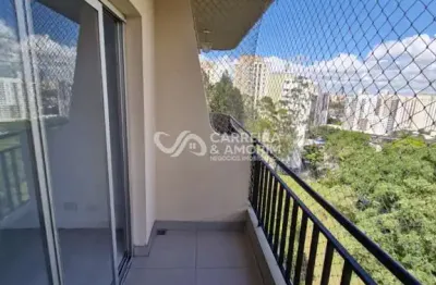 Aluguel de apartamento de alto padrão na vila andrade, são paulo - 1 quarto, 2 salas, 2 banheiros - 60m² - garagem