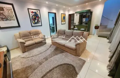 Casa a venda, sobrado 4 dormitórios, 4 suítes, área gourmet com churrasqueira, 3 vagas cobertas. edícula nos fundos e quintal. vila das belezas.