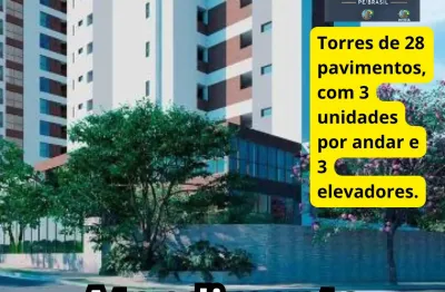 Apartamento de 3 quartos (sendo 1 suíte) + sala para 2 ambientes + varanda com bancada gourmet