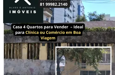 Casa com 4 quartos para alugar na Rua Francisco de Barros Barreto, 446, Boa Viagem, Recife