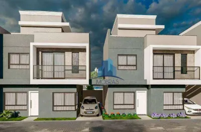 Sobrado à venda, 120 m² por r$ 670.000,00 - uberaba - curitiba/pr