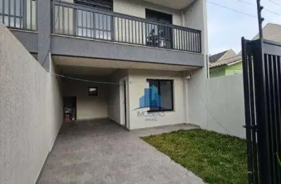 Sobrado  triplex com 3 dormitórios à venda, 143 m² por r$ 815.000 - boqueirão - curitiba/pr