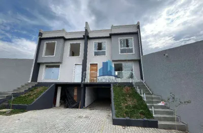 Sobrado com 3 dormitórios à venda, 147 m² por r$ 850.000,00 - xaxim - curitiba/pr