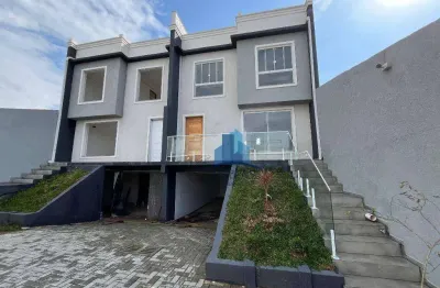 Sobrado com 3 dormitórios à venda, 147 m² por r$ 790.000,00 - xaxim - curitiba/pr