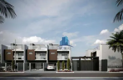 Sobrado à venda, 140 m² por r$ 999.000,00 - santa felicidade - curitiba/pr
