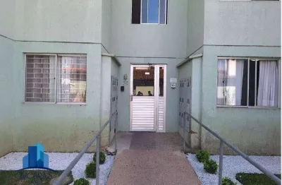Apartamento com 2 dormitórios à venda, 47 m² por r$ 250.000 - sítio cercado - curitiba/pr