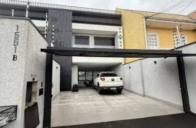 Sobrado com 4 dormitórios, 250 m² - venda por r$ 2.500.000,00 ou aluguel por r$ 12.500,00/mês - xaxim - curitiba/pr