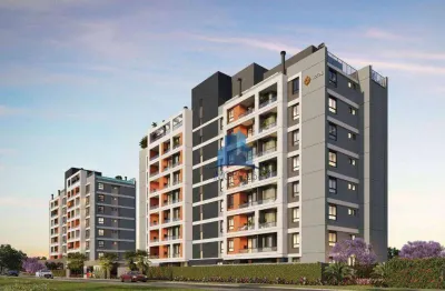 Apartamento com 2 dormitórios à venda, 64 m² por r$ 810.997,00 - portão - curitiba/pr