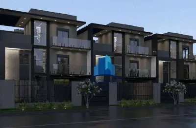 Sobrado triplex à venda – com terraço gourmet | cidade jardim, são josé dos pinhais/pr