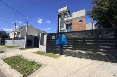 Sobrado com 3 dormitórios à venda, 141 m² por r$ 1.050.000 - capão raso - curitiba/pr