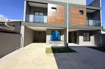 Sobrado com 3 dormitórios à venda, 140 m² por r$ 849.000,00 - capão raso - curitiba/pr