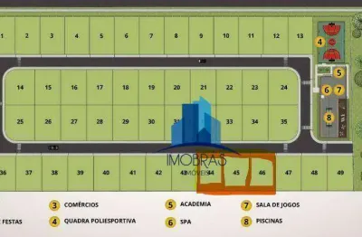 Terreno em condomínio fechado à venda na Rua Anneliese Gellert Krigsner, 3085, Afonso Pena, São José dos Pinhais
