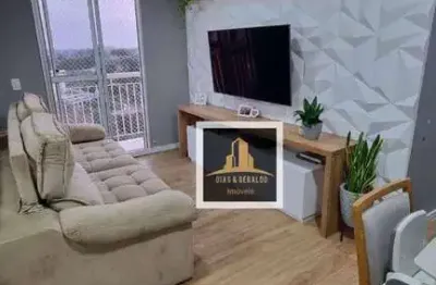 Apartamento à venda, 50 m² por r$ 360.000,00 - parque residencial flamboyant - são josé dos campos/sp