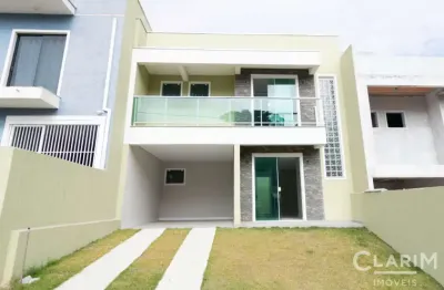 Casa em condomínio fechado com 3 quartos à venda na rua francisco druzyk, 84, águas claras, campo largo por r$ 540.000
