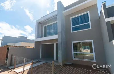 Casa em condomínio fechado com 3 quartos à venda na rua francisco druzyk, 84, águas claras, campo largo por r$ 580.000