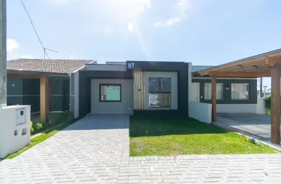 Casa em condomínio fechado com 3 quartos à venda na rua casemiro de abreu, 30, são marcos, campo largo por r$ 580.000