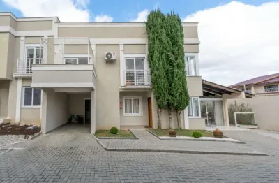 Casa em condomínio fechado com 3 quartos à venda na rua generoso marques, 322, vila bancária, campo largo por r$ 1.200.000