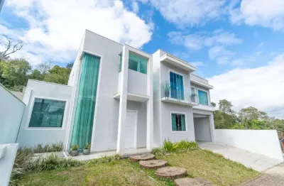 Casa em condomínio fechado com 5 quartos à venda na rua alcides valentino zanella, 2750, rondinha, campo largo por r$ 1.350.000