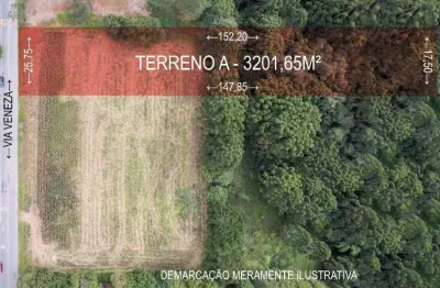 Terreno à venda na Via Veneza, 1, Jardim Padre José de Anchieta, Campo Largo