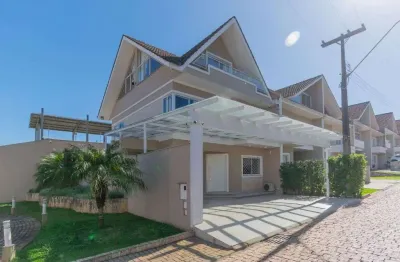 Sobrado mobiliado e decorado em condominio fechado, pronto para morar em Campo Largo