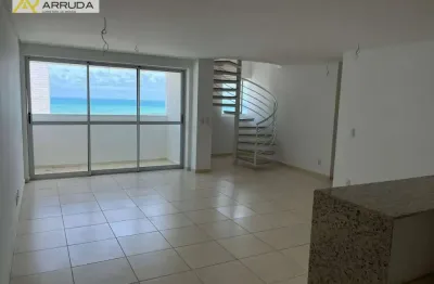 Cobertura com 3 dormitórios à venda, 163 m² por r$ 1.250.000,00 - bessa - joão pessoa/pb