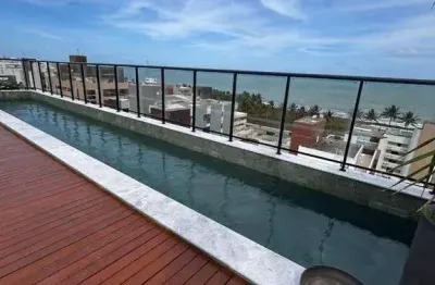Flat com 1 dormitório à venda, 30 m² por r$ 290.000,00 - intermares - cabedelo/pb
