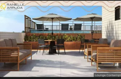Apartamento com 2 dormitórios à venda, 61 m² por r$ 486.204,55 - praia formosa - cabedelo/pb