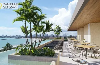 Apartamento com 1 dormitório à venda, 24 m² por r$ 369.307,83 - intermares - cabedelo/pb