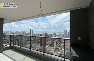 Apartamento com 2 dormitórios à venda, 61 m² por r$ 640.000,00 - brisamar - joão pessoa/pb