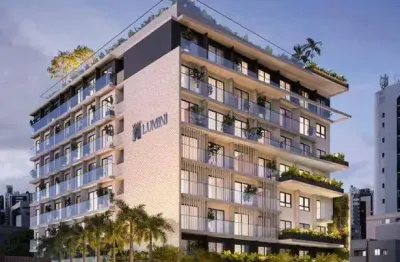Studio com 1 dormitório à venda, 25 m² por r$ 470.919 - cabo branco - joão pessoa/pb