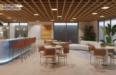 Studio com 1 dormitório à venda, 21 m² por r$ 467.884,56 - bessa - joão pessoa/pb