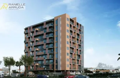Apartamento com 1 dormitório à venda, 49 m² por r$ 449.000 - intermares - cabedelo/pb