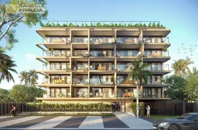 Flat com 1 dormitório à venda, 21 m² por r$ 465.913,13 - jardim oceania - joão pessoa/pb