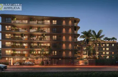 Apartamento com 2 dormitórios à venda, 77 m² por r$ 1.214.325,00 - formosa - cabedelo/pb